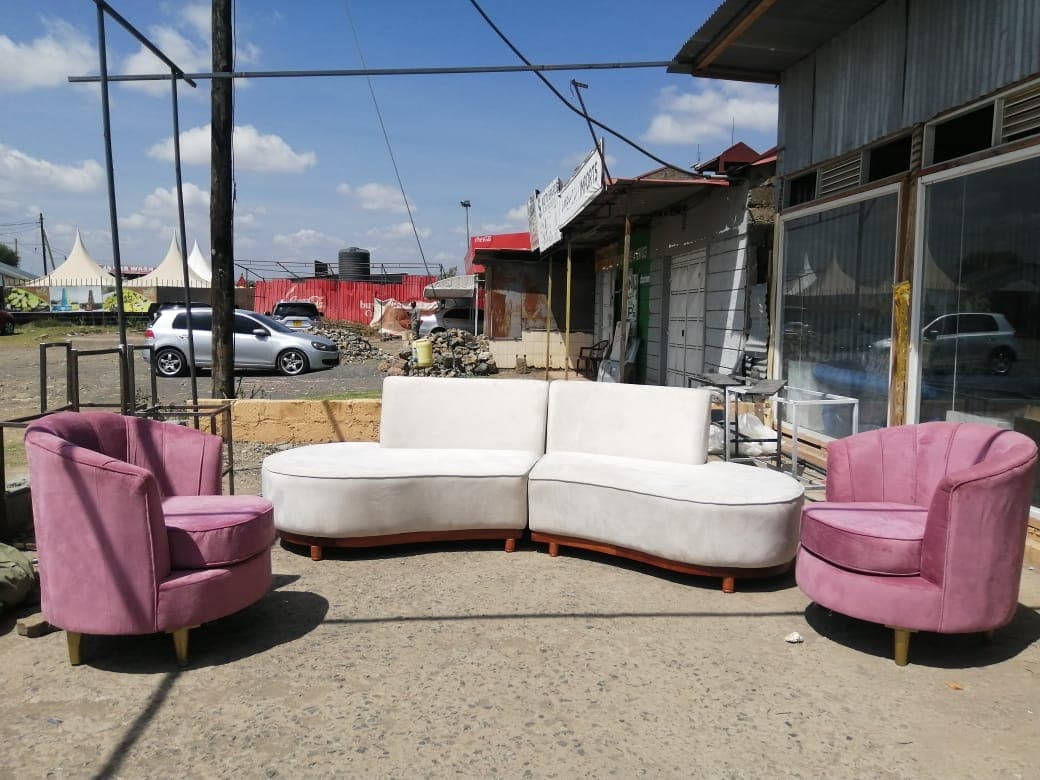 Best Choice Furniture - 8351 6 Seaters Contemporary Modern Lounge Couch with 2 Lazy Chairs. - Image 3