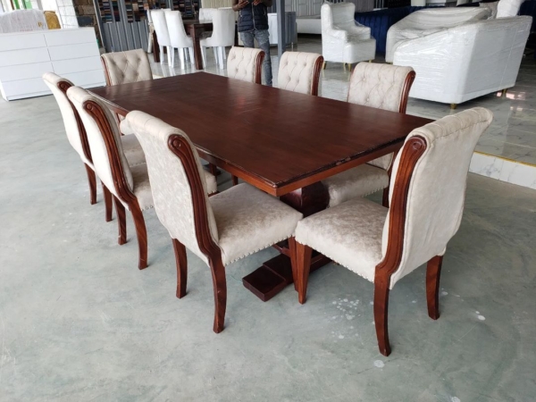 8 Seaters Antiques Accent Dining table set