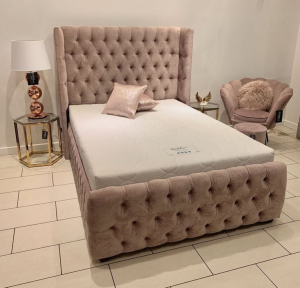 5x6 Contemporary Modern Queen Size Luxury Bed