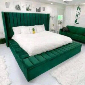 6x6 Contemporary Modern King Size Luxury Bed with high-end touch