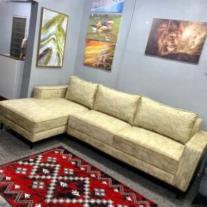 5 Seaters Contemporary Modern L-shaped Sectional Couch .