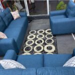 6 Seaters Contemporary Modern Sofa Set