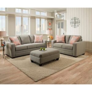 5 Seaters Contemporary Modern Couch + footstool