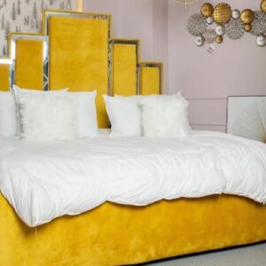 6x6 Contemporary Modern King Size Luxury Bed