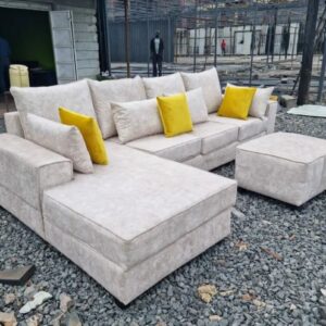 6 Seaters Large L-shaped Sectional Couch