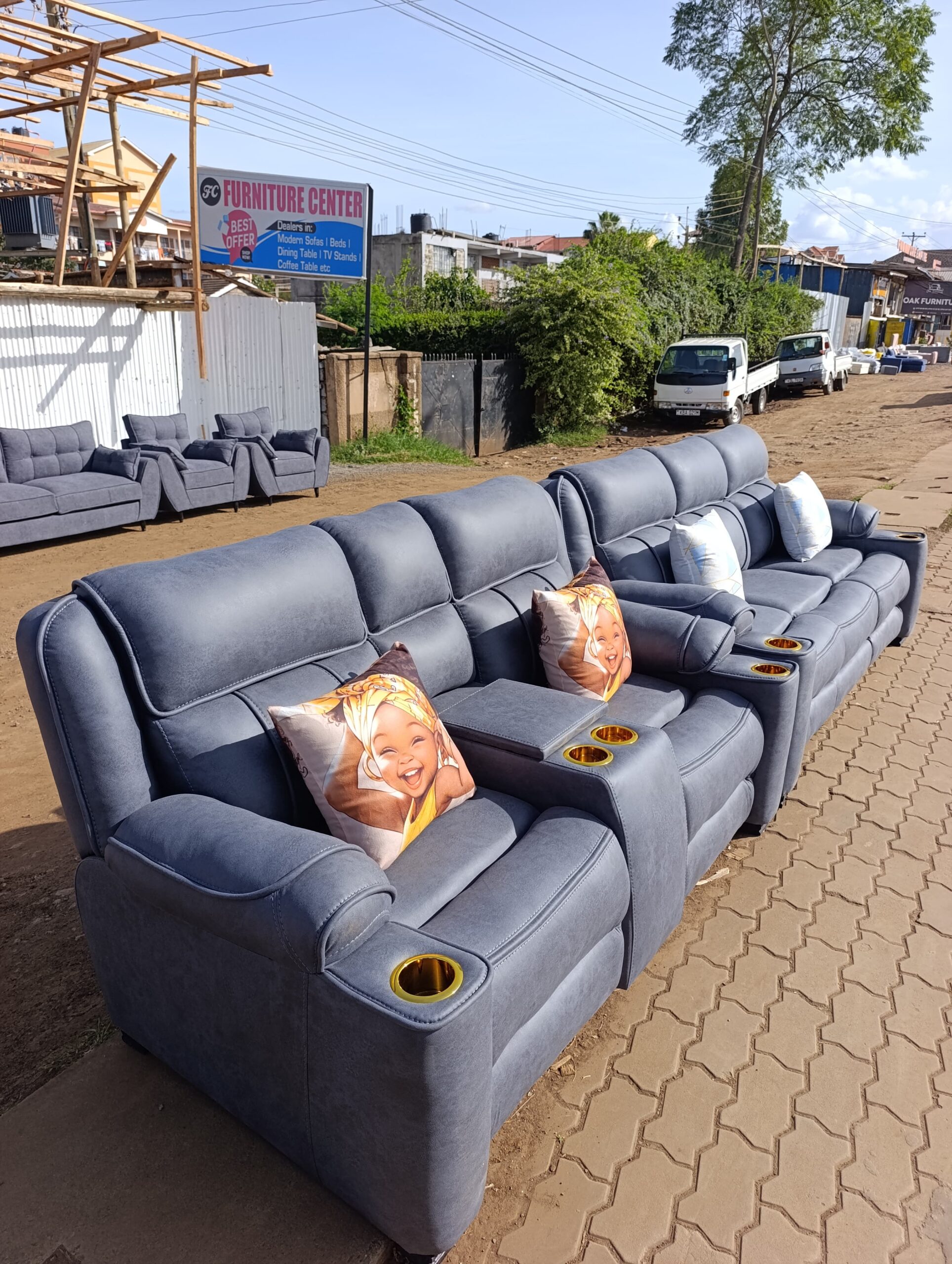 Best Choice Furniture - 970 1 scaled 5 Seaters Contemporary Modern Couch - Image 8