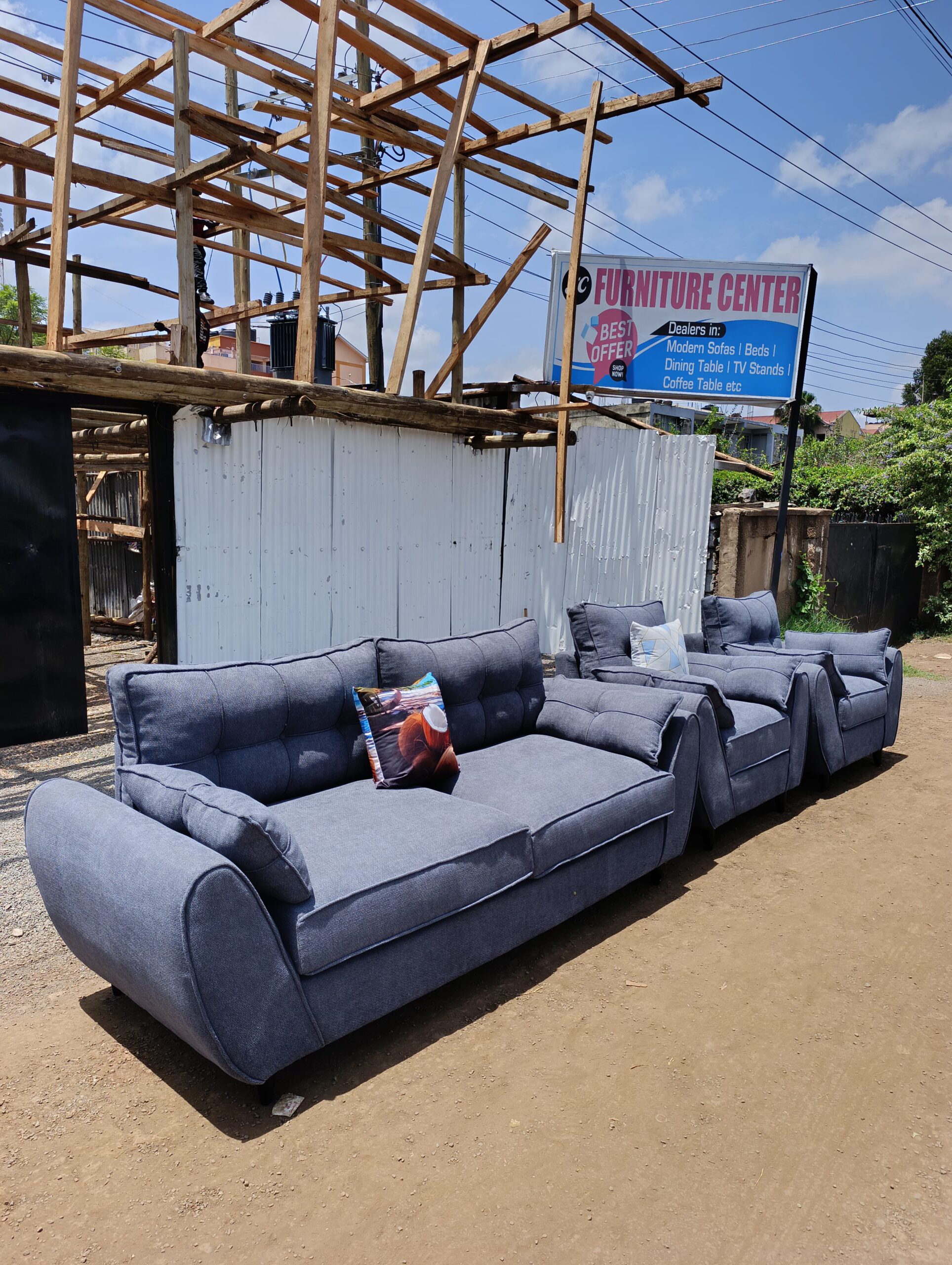 Best Choice Furniture - 970 6 scaled 5 Seaters Contemporary Modern Couch - Image 3