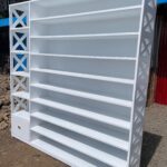 Open Closet with Shoe Rack