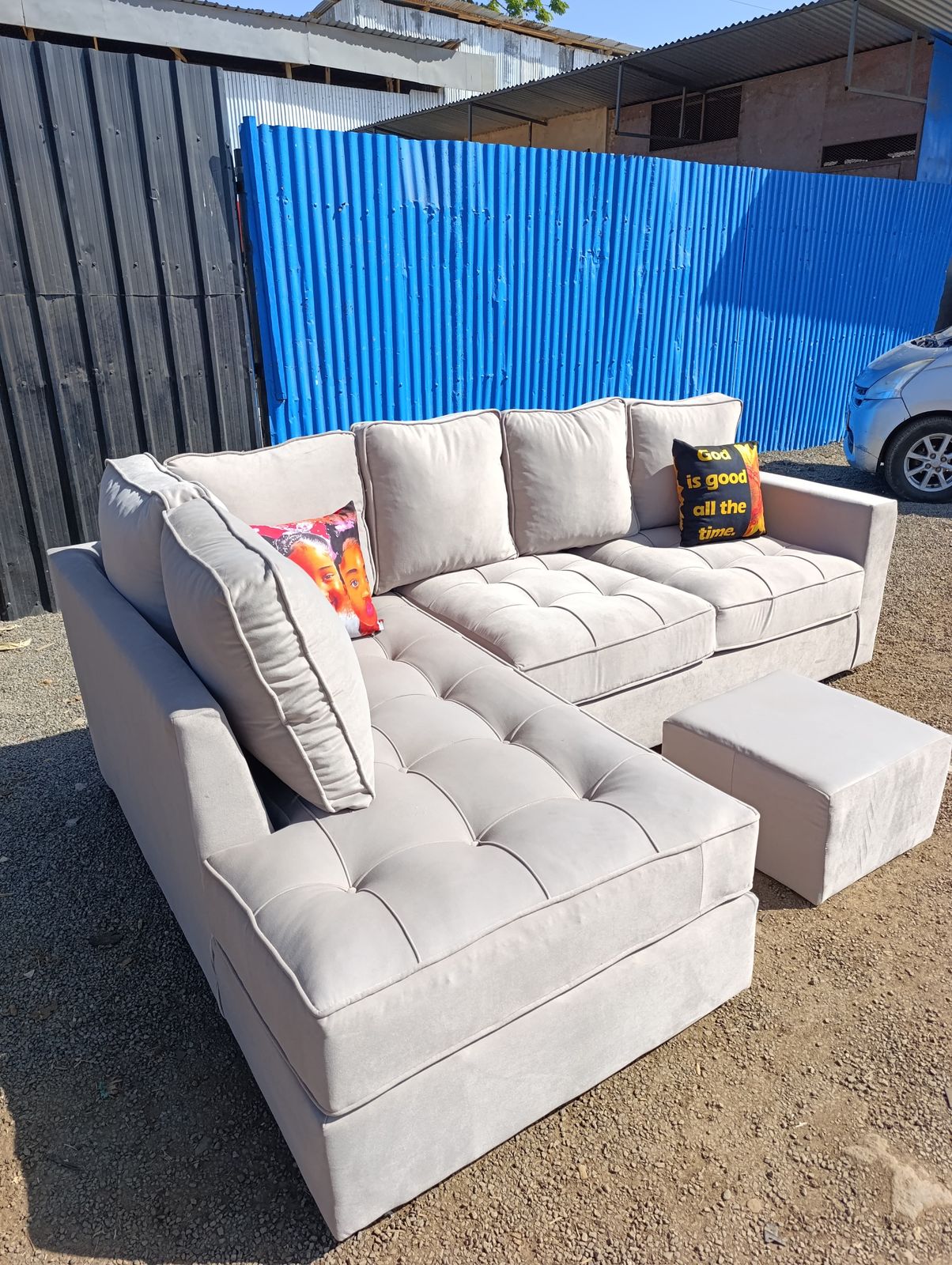 Best Choice Furniture - 1107 6-Seater L-Shaped Couch