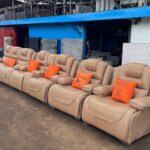 7-Seater Contemporary Modern Fluffy Luxury Couch