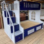 4x6 Contemporary Double Decker Bunk Bed