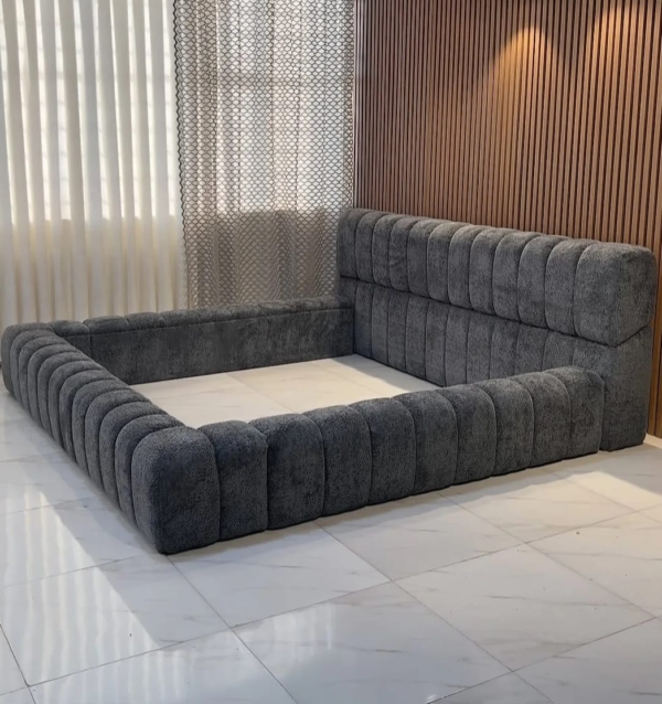 6x6 King Size Modern Luxury Bed Masterpiece