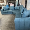 7 seaters modern fabric L shaped sectional couch - Luxury Design