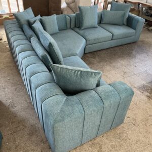 7 seaters modern fabric L shaped sectional couch - Luxury Design