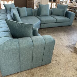 7 seaters modern fabric L shaped sectional couch - Elegant Design
