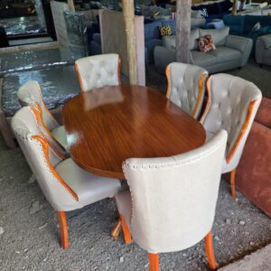 6 seaters dining table set