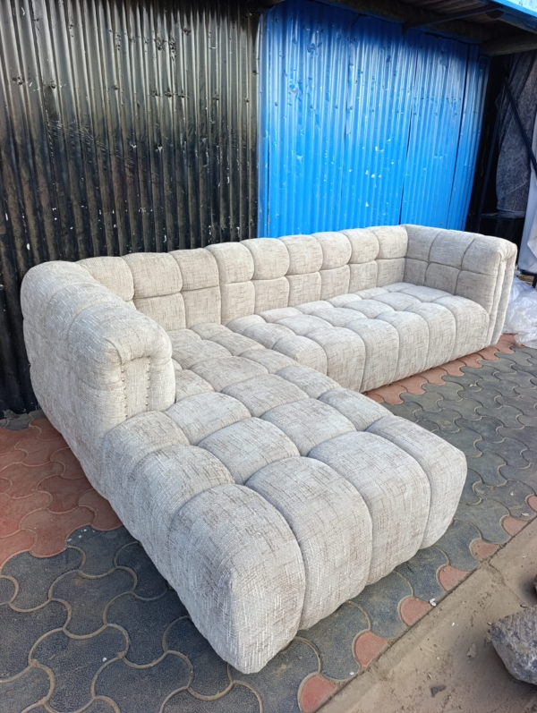 Elegant 6-Seater L-Shaped Sofa Masterpiece