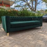 4 seater elegant tufted couch masterpiece with high-end touch