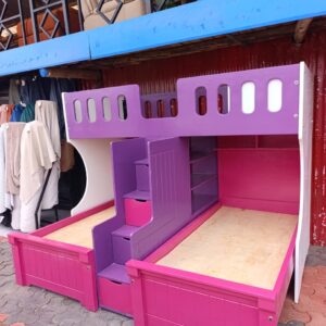 Modern twin size double decker bunk bed - Elegant Design