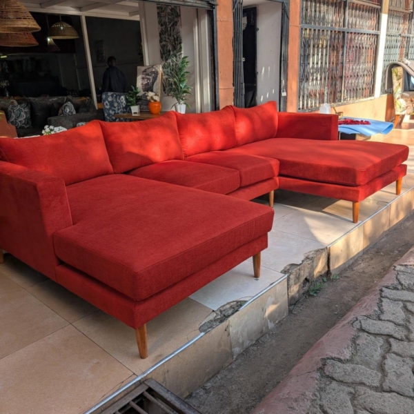 6 seaters Modern large U shaped couch/sofa masterpiece