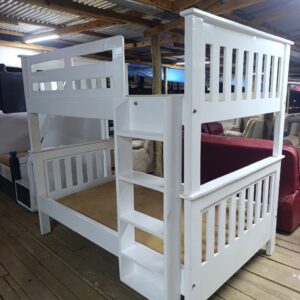 4 by 6 modern wooden double decker bunk bed - Elegant Design