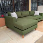 5 seaters Modern L shaped couch/sofa