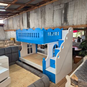 4 by 6 modern twin size double decker bunk bed - Elegant Design