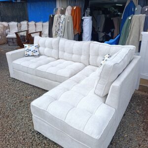 6 seaters modern fabric L shaped sofa - Elegant Design
