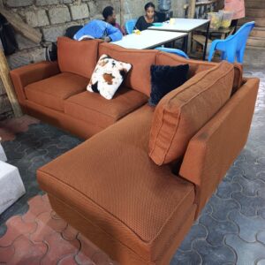 6 seaters modern fabric L shaped sofa - Elegant Design