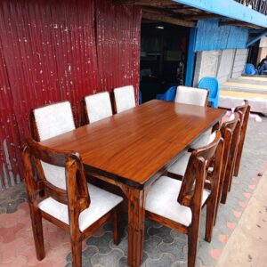 6 seaters wooden Dining table set masterpiece - Elegant Design