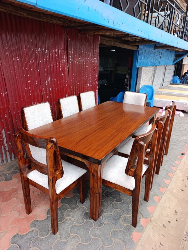 6 seaters wooden Dining table set masterpiece - Elegant Design