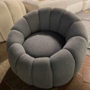 Boucle modern Accent Chair