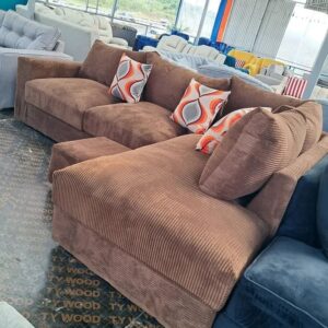 6 seaters modern fabric L shaped couch/sofa - Elegant Design