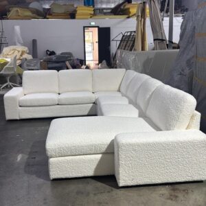 9 seaters modern fabric U shaped couch/sofa - Elegant Design