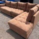 7 seaters modern fabric L shaped couch/sofa - Elegant Design