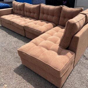 7 seaters modern fabric L shaped couch/sofa - Elegant Design