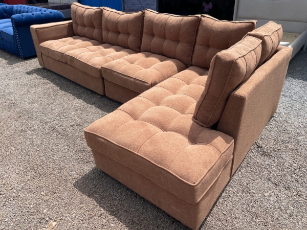 7 seaters modern fabric L shaped couch/sofa - Elegant Design