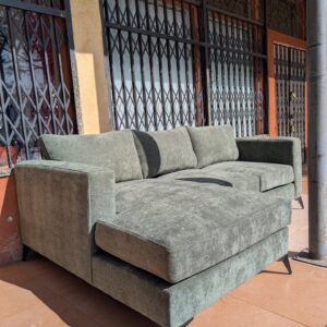 5 seaters modern fabric L shaped couch/sofa