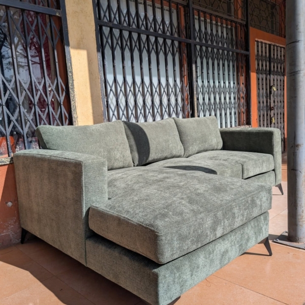 5 seaters modern fabric L shaped couch/sofa