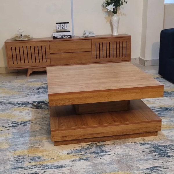 Modern TV stand cabinet masterpiece with coffee table