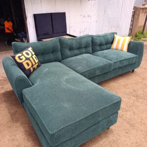 6 seater modern fabric L shaped sofa - Elegant Design