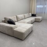 6 seaters large U shaped modular sofa - Elegant Design