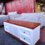 Modern TV stand cabinet with compartments - Elegant Design