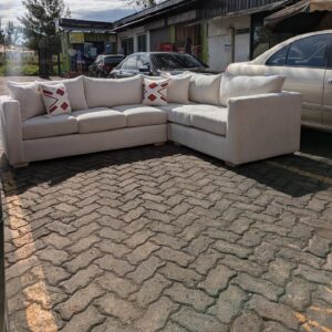6 seaters elegant modern fabric L shaped couch/sofa