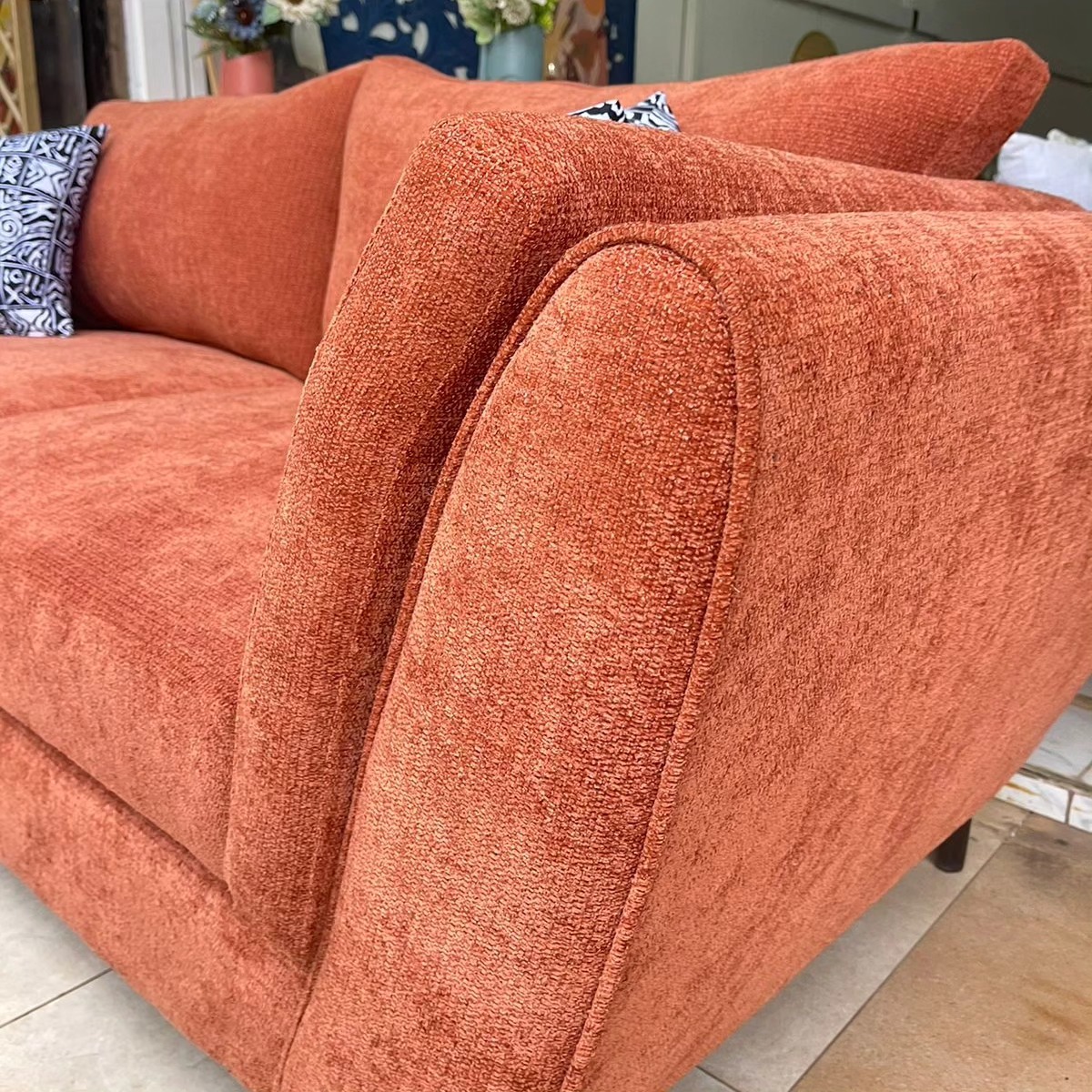 Best Choice Furniture - 4 10 2 seaters extra large modern fabric couch/sofa - Image 7