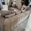 6 seaters modular fabric L shaped couch/sofa - Elegant Design