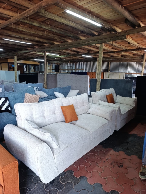 5-Seater Modern Fabric Sofa – Elegant Design | Stylish Contemporary Couch