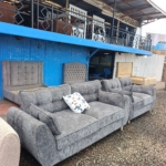 5-Seater Modern Fabric Sofa – Elegant Design