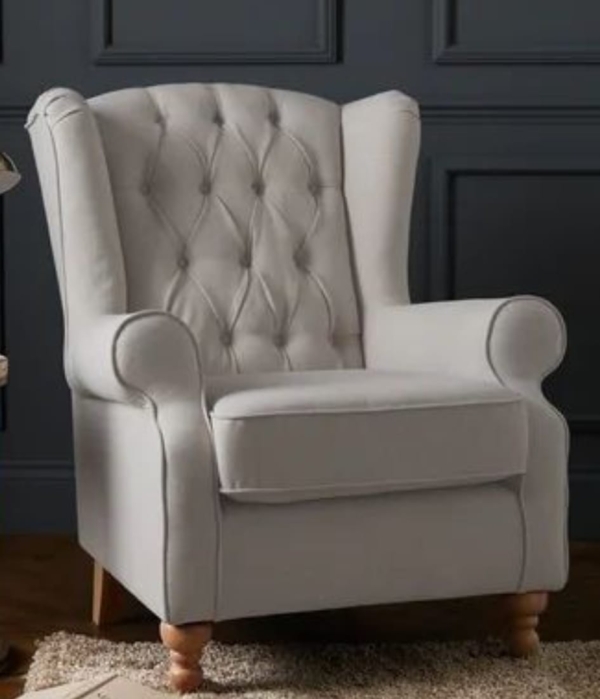 Modern fabric Accent chair/wing chair - Elegant Design