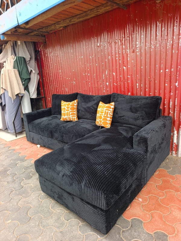 5 seater modern fabric L shaped sofa - Elegant Design